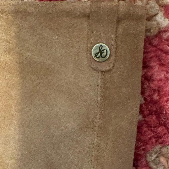 Sam Edelman Victoria Pull-On Suede Boots Size 6.5 - Picture 6 of 7